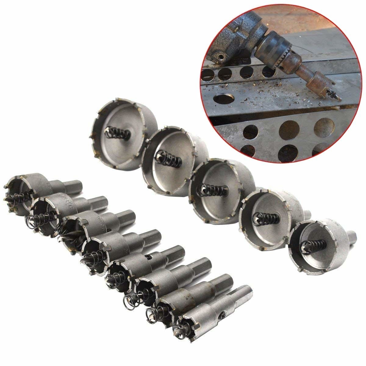 18 mm HSS Metal Wood Alloy Hole Saw Cutter Drill Bit CARBIDE TIP TCT Drill