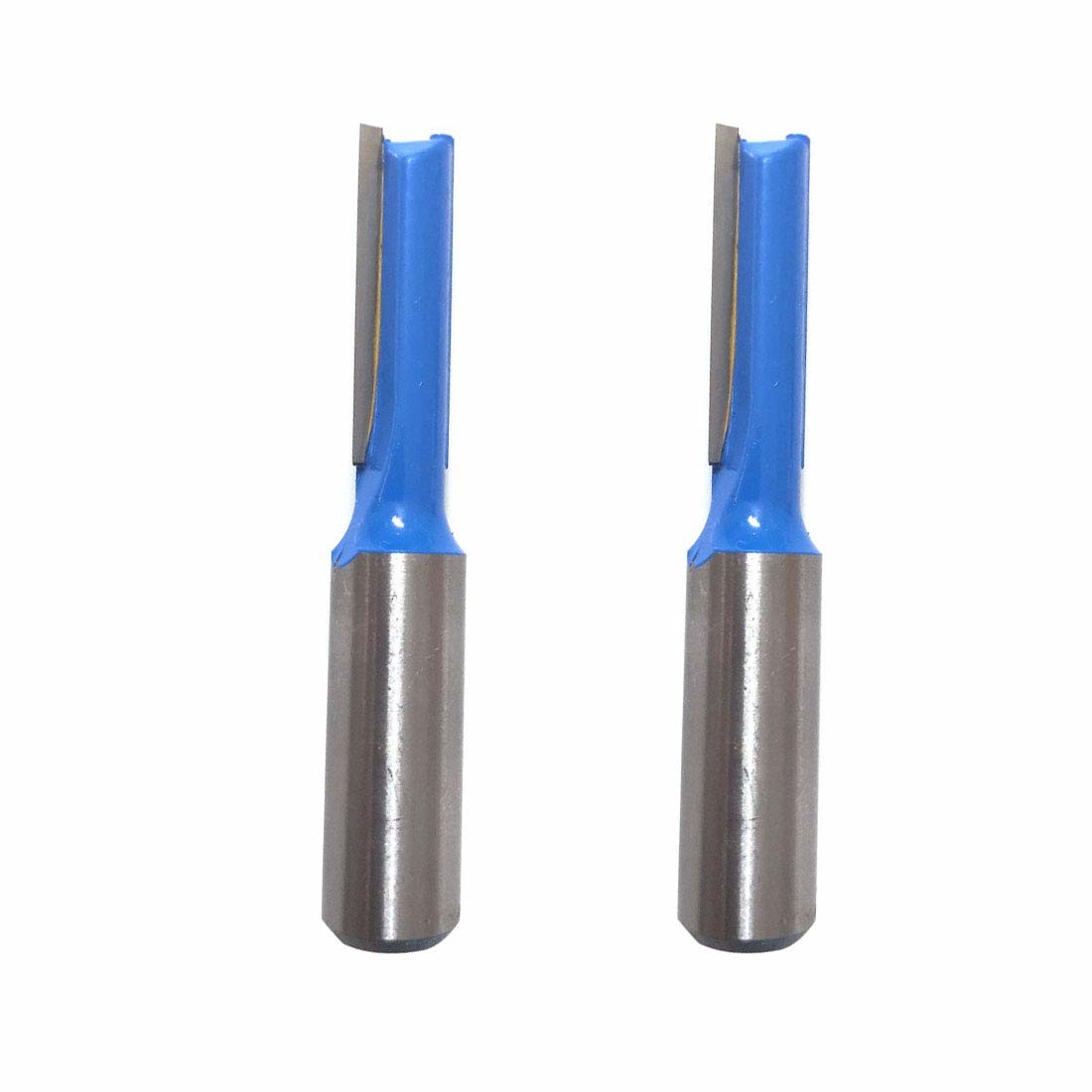 Double Flute Carbide Tipped Router Bits / Straight Cut Router Bit For