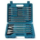 17pcs SDS Drill And Chisel Set Straight Tipped In Concrete Granite And Brick