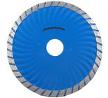 Wave Turbo Sintered Diamond Tip Saw Blade / Diamond Cutting Disc For Concrete