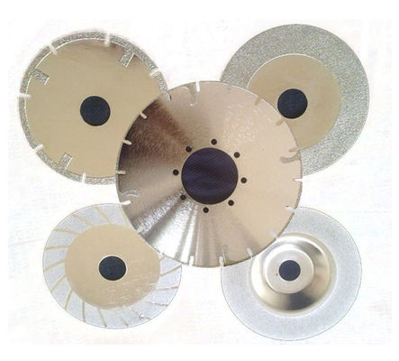 4"-16" Electroplated Diamond Saw Blades For Glass / Tile / Marble Cutting