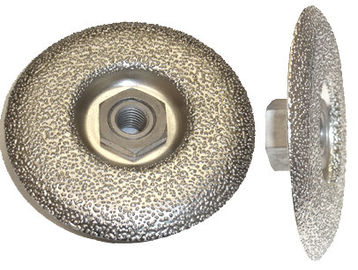 Vacuum Brazed Diamond Grinding Cup Wheel M14/16 Flange