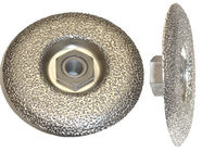 Vacuum Brazed Diamond Grinding Disc , Continuous Diamond Cup Wheel