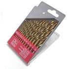 13PCS High Speed Steel HSS Twist Drill Bits Set For Metal With Ti-Coated
