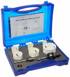 Bi-Metal HSS M3/M42 Hole Saw Set with Plastic Case