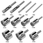Glass And Tile Hollow Core Diamond Drill Bits Sets 12 Pcs 4mm-50mm Size