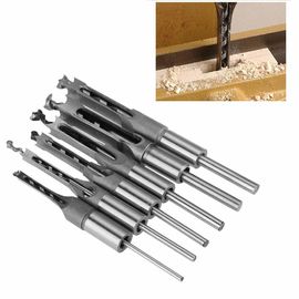 HSS Square Hole Wood Drill Bits Woodworkers Chisel Tool Set ISO Approval