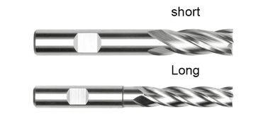 DIN844 4 Flute HSS End Mill for Metal Stainless Steel Aluminium