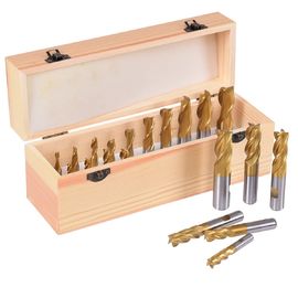 DIN844 4 Flute HSS End Mill for Metal Stainless Steel Aluminium