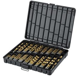 170pcs HSS Drill Bit Set for Metal Steel Drilling