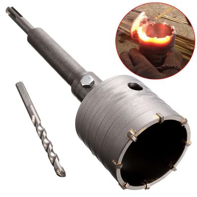 SDS Plus Shank TCT Hole Saw Cutter Concrete Cement Stone Wall Drill Bit