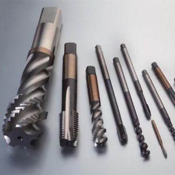 Ti-Coated DIN371 Spiral Point HSS Machine Taps M3-M50