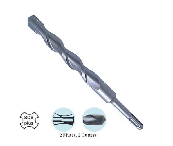 SDS Plus Tungsten Carbide Tipped Hammer Drill Bit Straight Tipped for Concrete