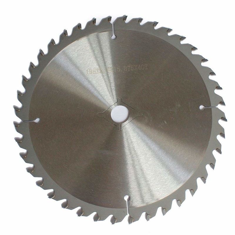 7-1/4 Inch 40 Tooth TCT Circular Saw Blade for Hard and Soft Wood