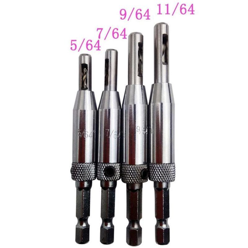 HSS Self Centering Hinge Drill Bit  / Woodworking Drill Bits For Cabinet Furniture