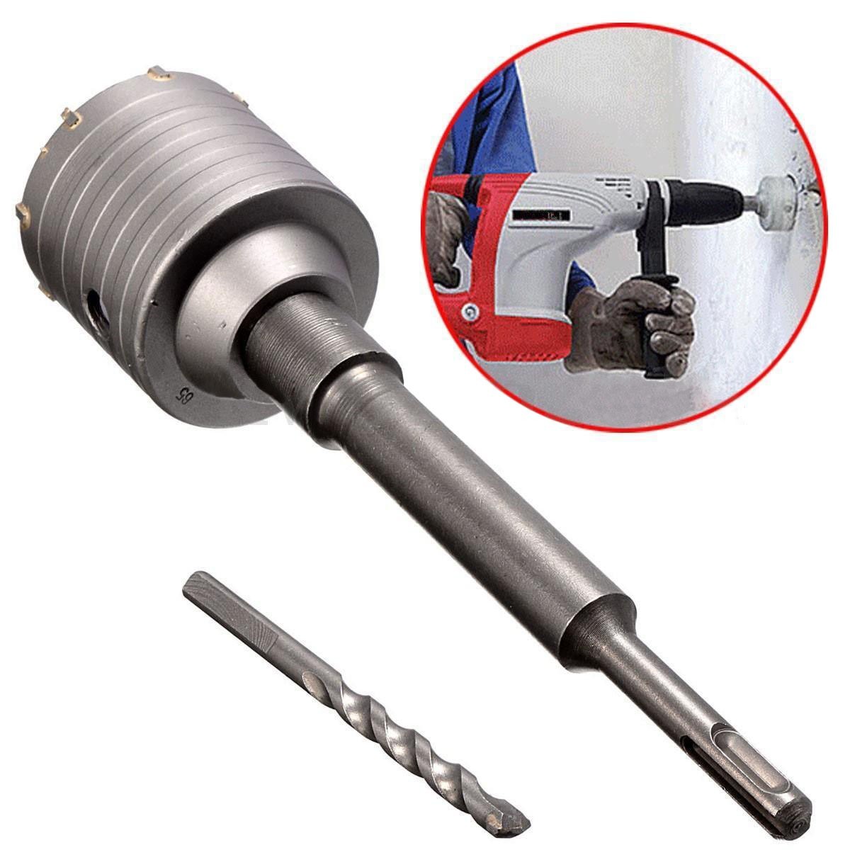 SDS Plus Shank TCT Hole Saw Cutter Concrete Cement Stone Wall Drill Bit With Sandblasted