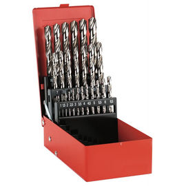 25PCS HSS Twist Drill Bit Set 1-13mm for Metal Drilling