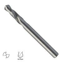 Straight Shank Short Type HSS Drill Bits , DIN1897 High Speed Twist Drill Bit Amber Finished