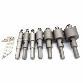 7pcs 14-35mm Tungsten Carbide Tipped Hole Saw Set