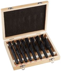 HSS Hex Shank Drill Bit Set 8pc for Metal Drilling