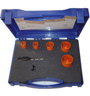 M3/M42 7PCS Bi Metal High Speed Steel Hole Saw Set For Wood / Plastic