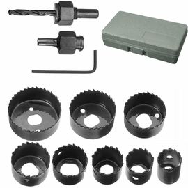 11 PCS Wood Hole Saw Bits 3/4'' - 2 1/2 