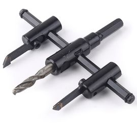 30mm-120mm Adjustable Hole Saw Kit for Wood with TCT Blades
