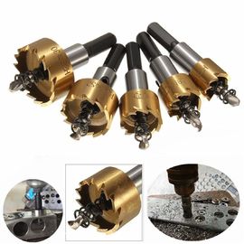 5pcs HSS Hole Saw Set 16-30mm Ti-Coated for Metal Drilling