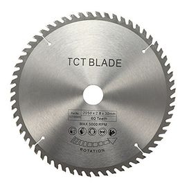 250mm TCT Circular Saw Blade For Wood Cutting Hard Alloy Steel Material