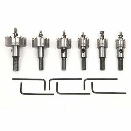 6Pcs HSS 6542 Hole Saw Kit for Stainless Steel Cutting